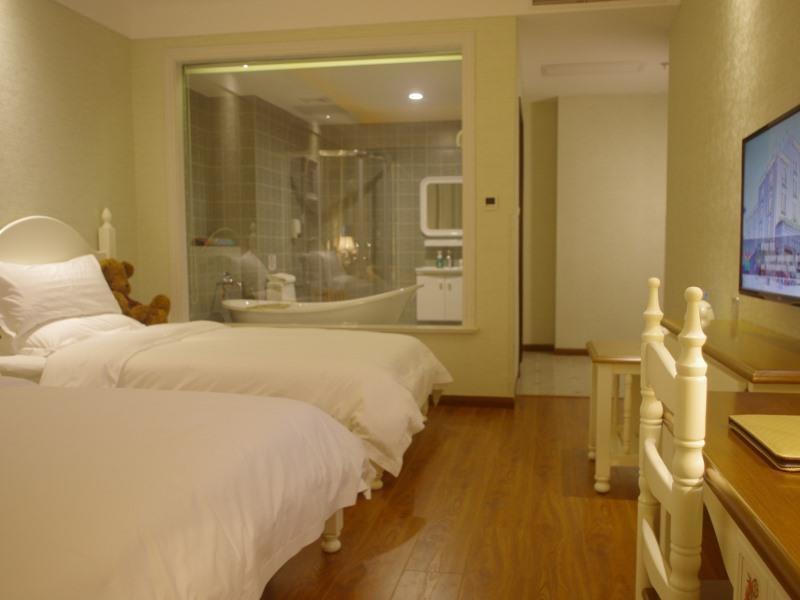 Greentree Alliance Shanghai Wanda Songjiang University Town Metro Station Hotel Xangai Exterior foto